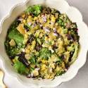 A fresh and flavorful Mexican quinoa salad with black beans, corn, avocado, and a tangy cilantro dressing.