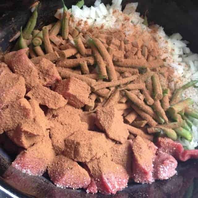 Cinnamon Beef Green Beans - The Lemon Bowl