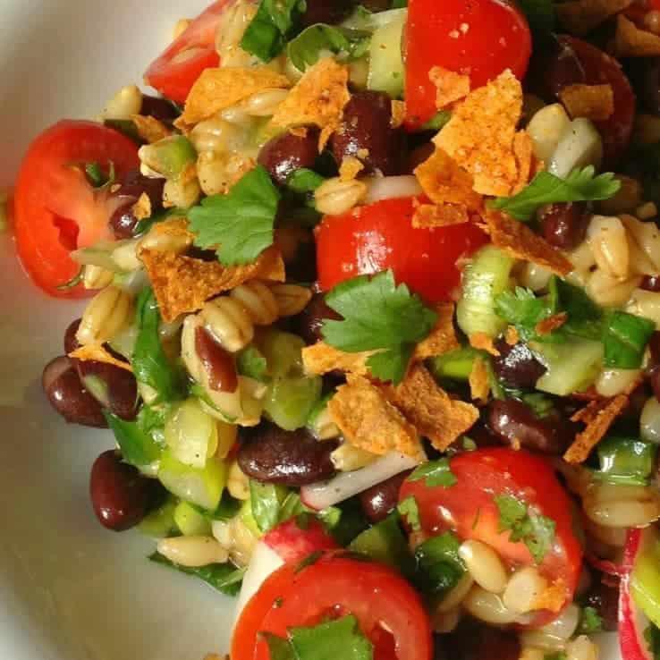 Black Bean and Barley Salad