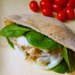 Roasted Pork Pita Sandwich with Creamy Horseradish Sauce