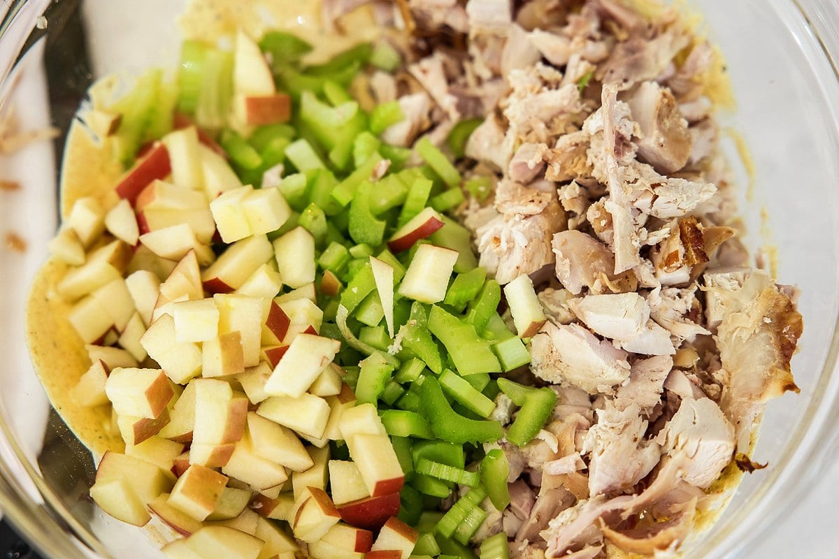 curried chicken salad ingredients