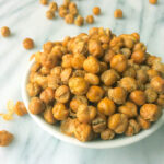 Crispy Baked Chickpeas with Truffle Salt