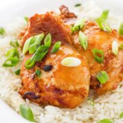 baked teriyaki chicken thighs