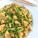 Ginger Chicken and Asparagus Stir Fry - The Lemon Bowl