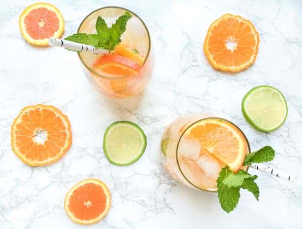 Citrus Orange Mojitos - The Lemon Bowl