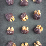 Chocolate Dipped Walnuts with Sea Salt - The Lemon Bowl