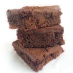 Gluten Free Brownies with Coffee Frosting - The Lemon Bowl