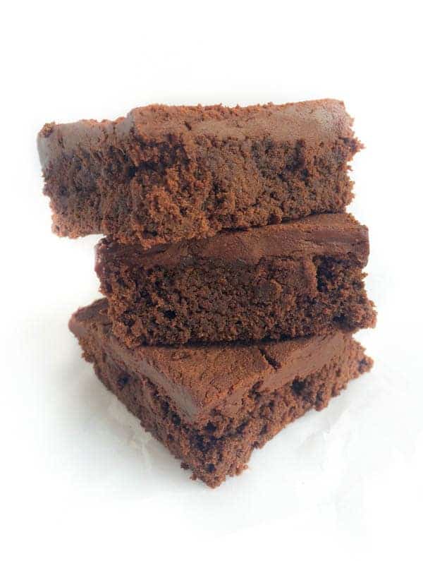 Gluten Free Brownies with Coffee Frosting - The Lemon Bowl