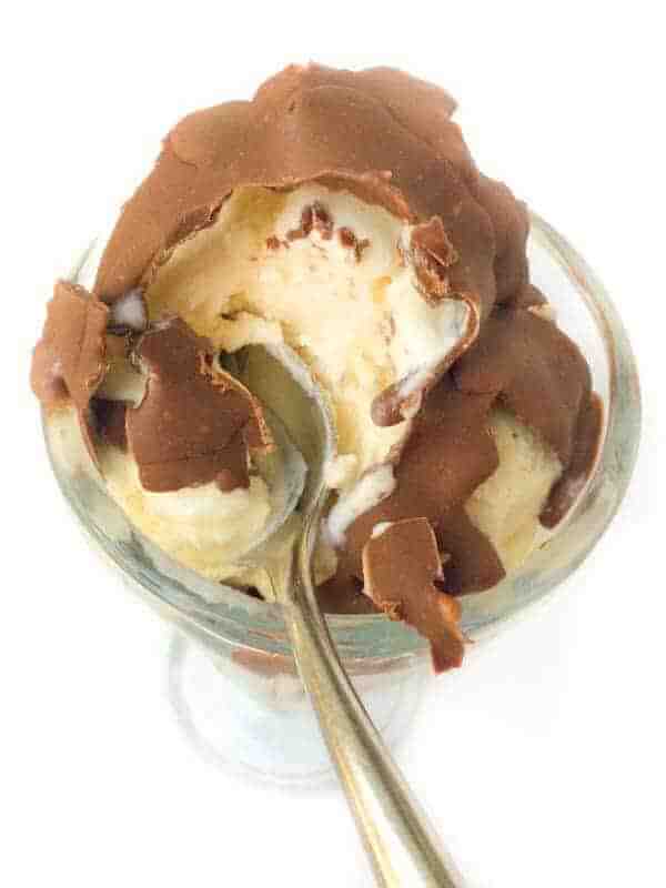 Chocolate Peanut Butter Magic Shell