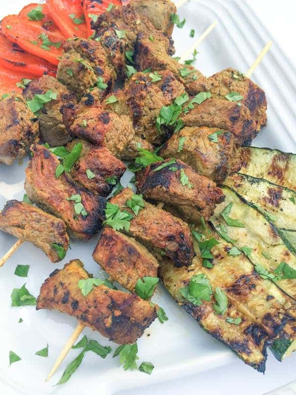 Indian Spiced Beef Kabobs - The Lemon Bowl