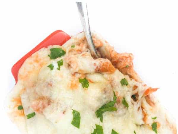 Sausage Baked Pasta with Mushrooms and Ricotta - The Lemon Bowl