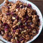 Pistachio Pomegranate Granola - Oh Sweet Basil