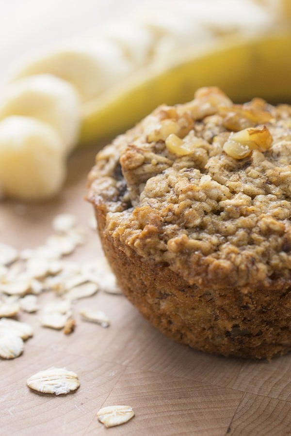 Banana Oatmeal Muffins