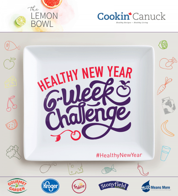 Healthy New Year 6-Week Challenge Logo