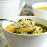 Lemon-Chicken-Orzo-Soup - A Dish of Daily Life