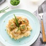 Tahitian Vanilla Seared Scallops with Lemon Dressing - Pineapple and Coconut