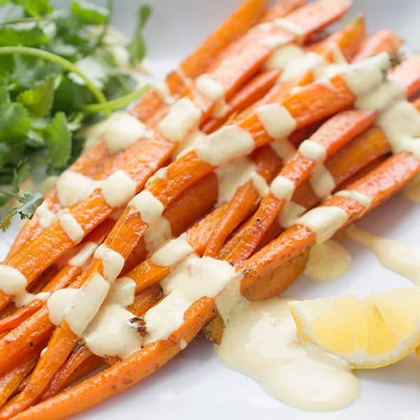 Moroccan Spiced Roasted Carrots