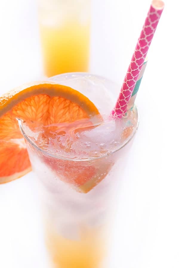 Ginger Orange Spritzer - a fresh and fun drink recipe