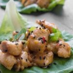 Orange Chicken Lettuce Cups - a fast dinner recipe