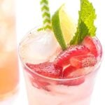 Strawberry Mojito -an easy cocktail recipe