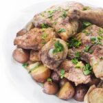 Lebanese Roasted Chicken and Potatoes