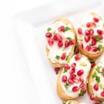 Whipped Feta Crostini - an easy party appetizer recipe
