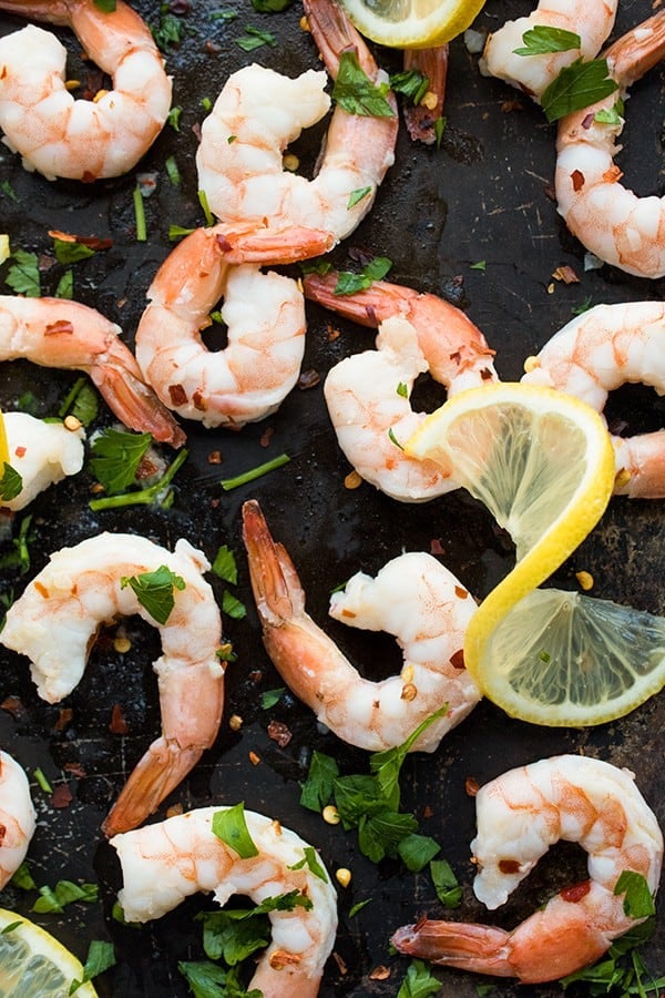 Lemon Garlic Shrimp