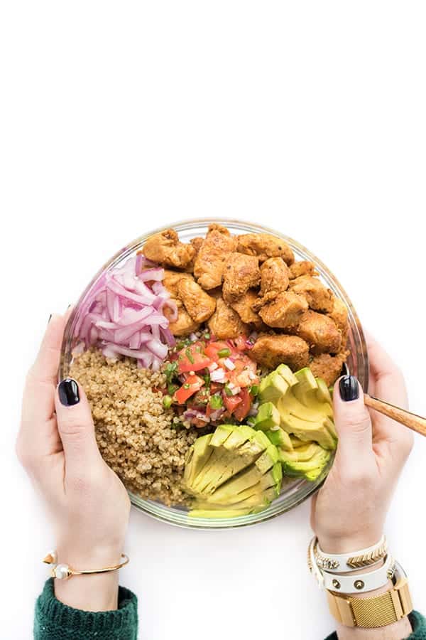 Chicken Quinoa Bowls
