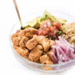 Mexican Chicken Quinoa Bowls - a healthy dinner recipe