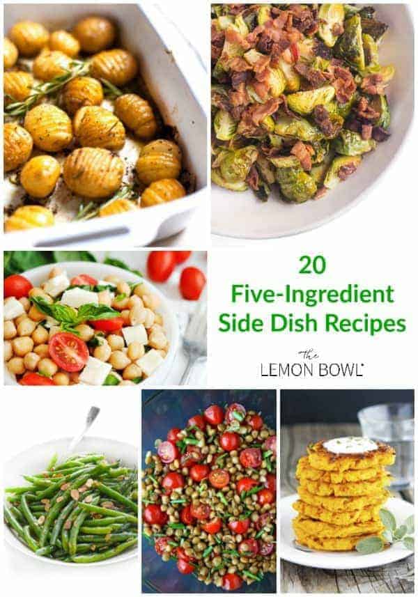 20 Amazing Five-Ingredient Side Dish Recipes