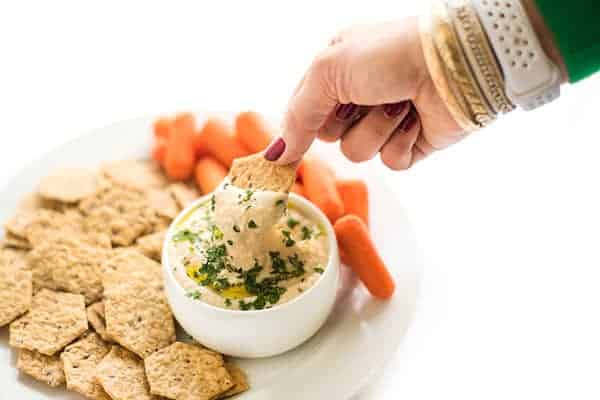 White Bean Dip With Garlic and Rosemary