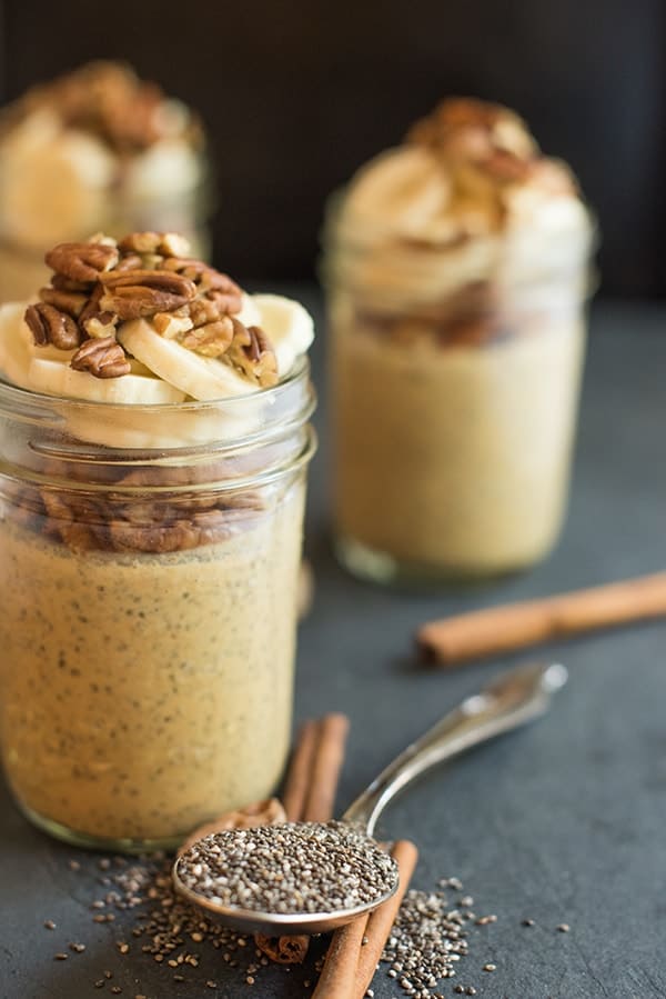Gingerbread Chia Seed Pudding