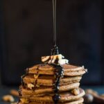 Gingerbread Buckwheat Pancakes - a healthy breakfast recipe