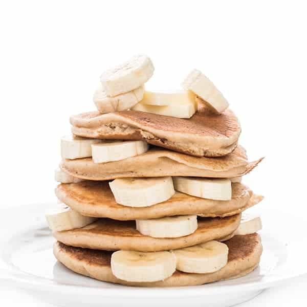 Banana Buckwheat Pancakes