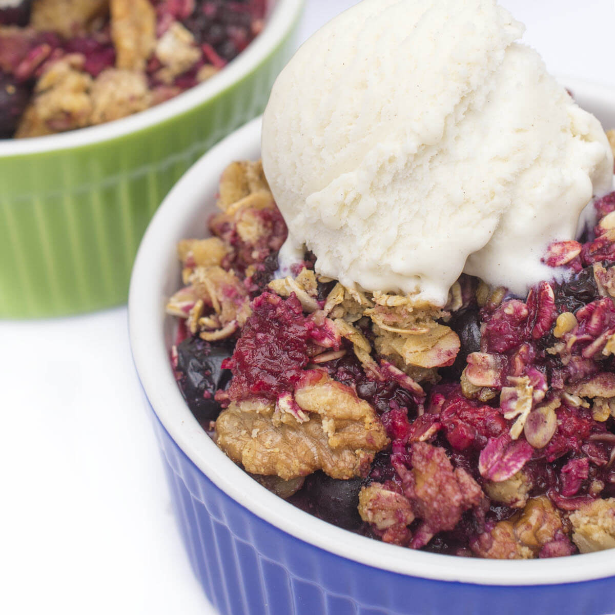 Berry Crisp with Almond Meal