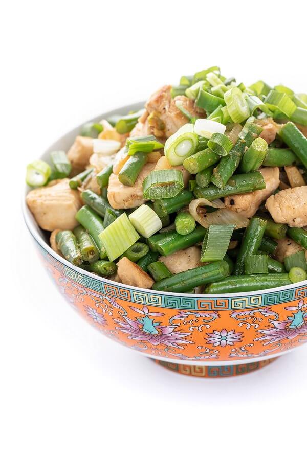 Garlic Chicken and Green Beans