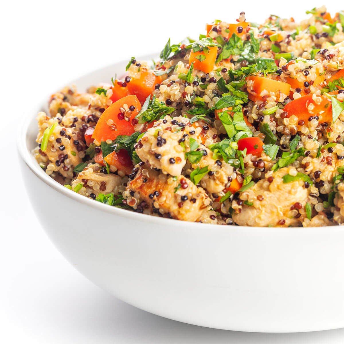 Lebanese quinoa salad