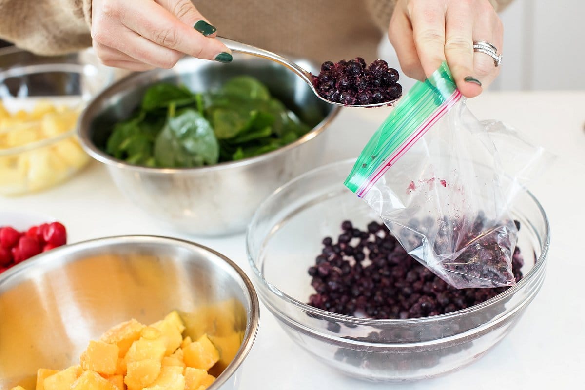 smoothie freezer bags