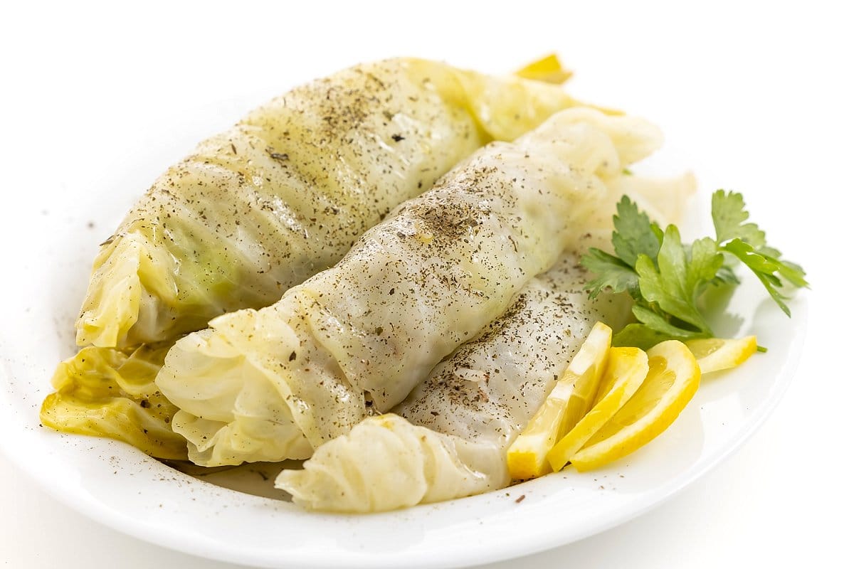 Lebanese Stuffed Cabbage Rolls 