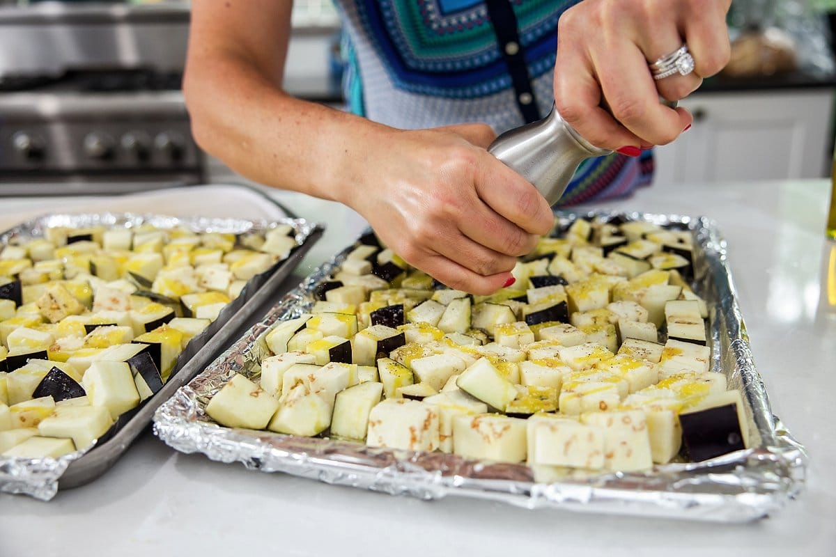 Liz seasoning eggplant
