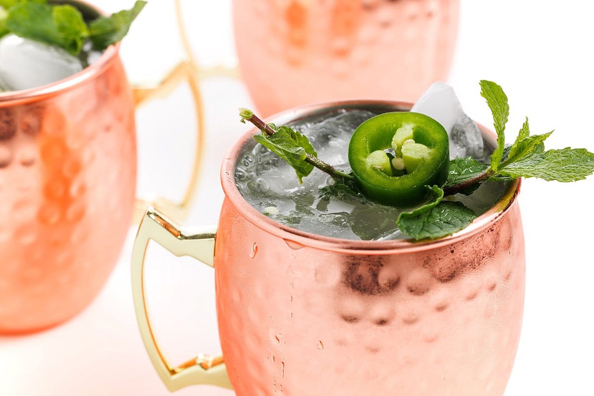 Jalapeño Moscow mule