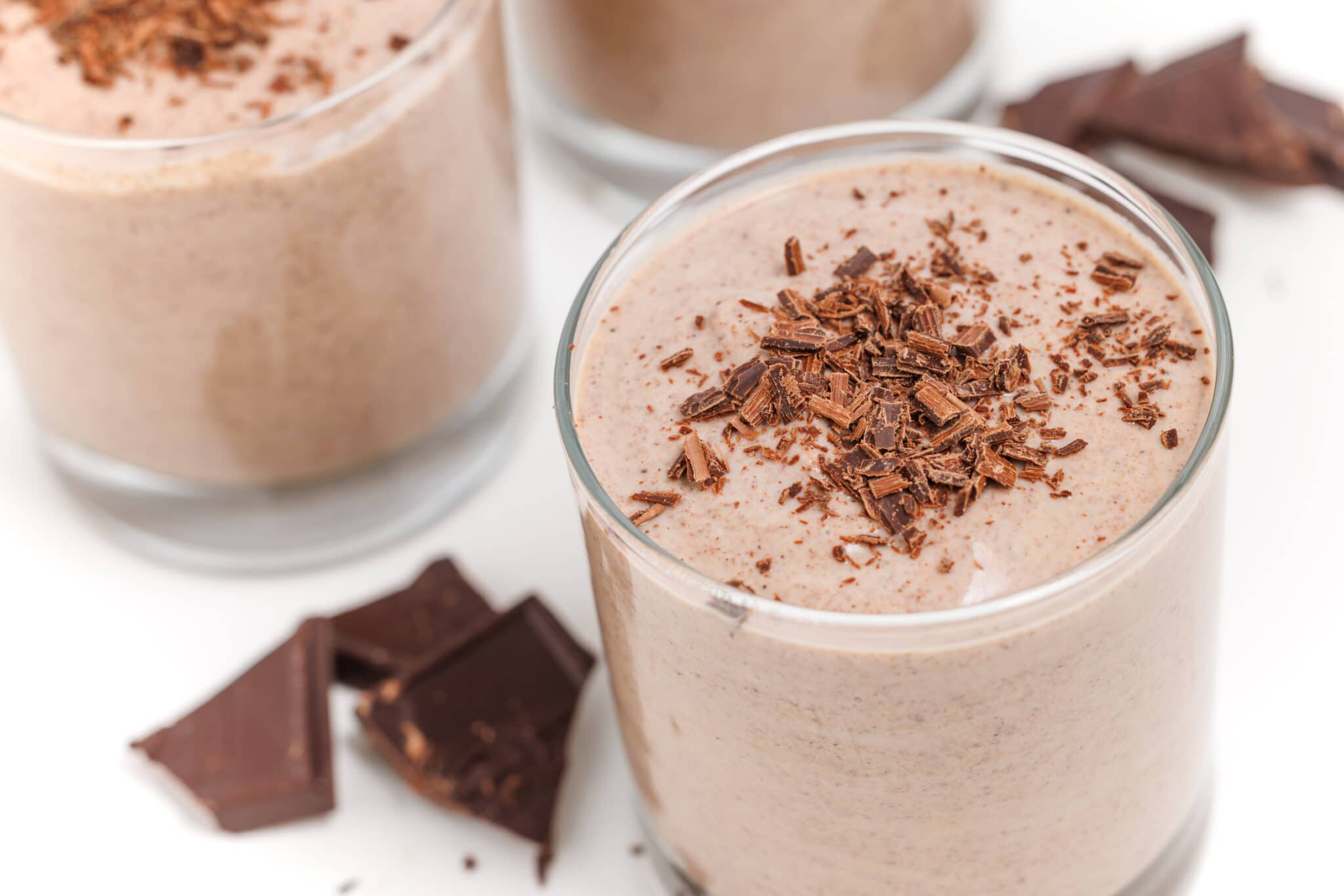 Chocolate dessert recipes: vegan chocolate espresso mousse.