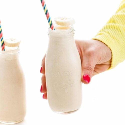 Peanut Butter Banana Oatmeal Smoothie_14