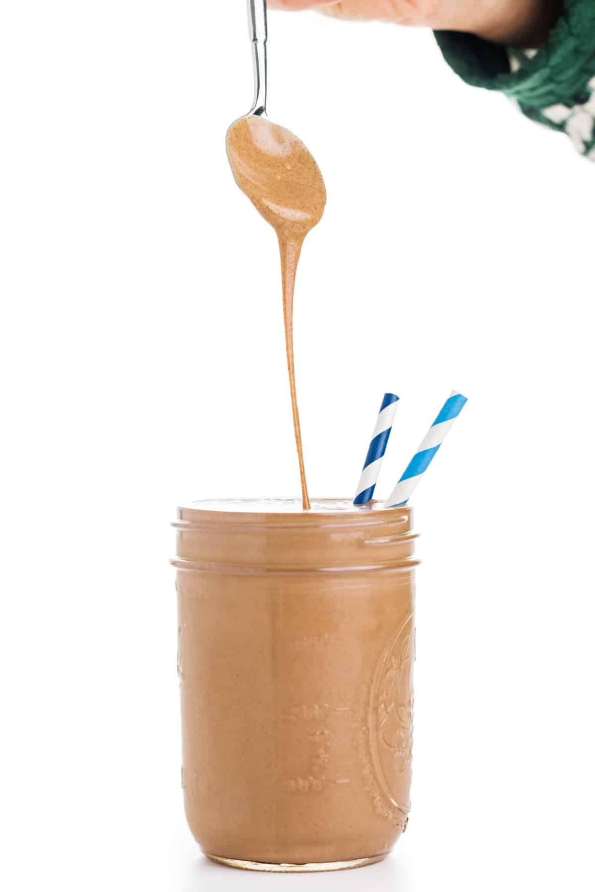 Chocolate Almond Butter Smoothie