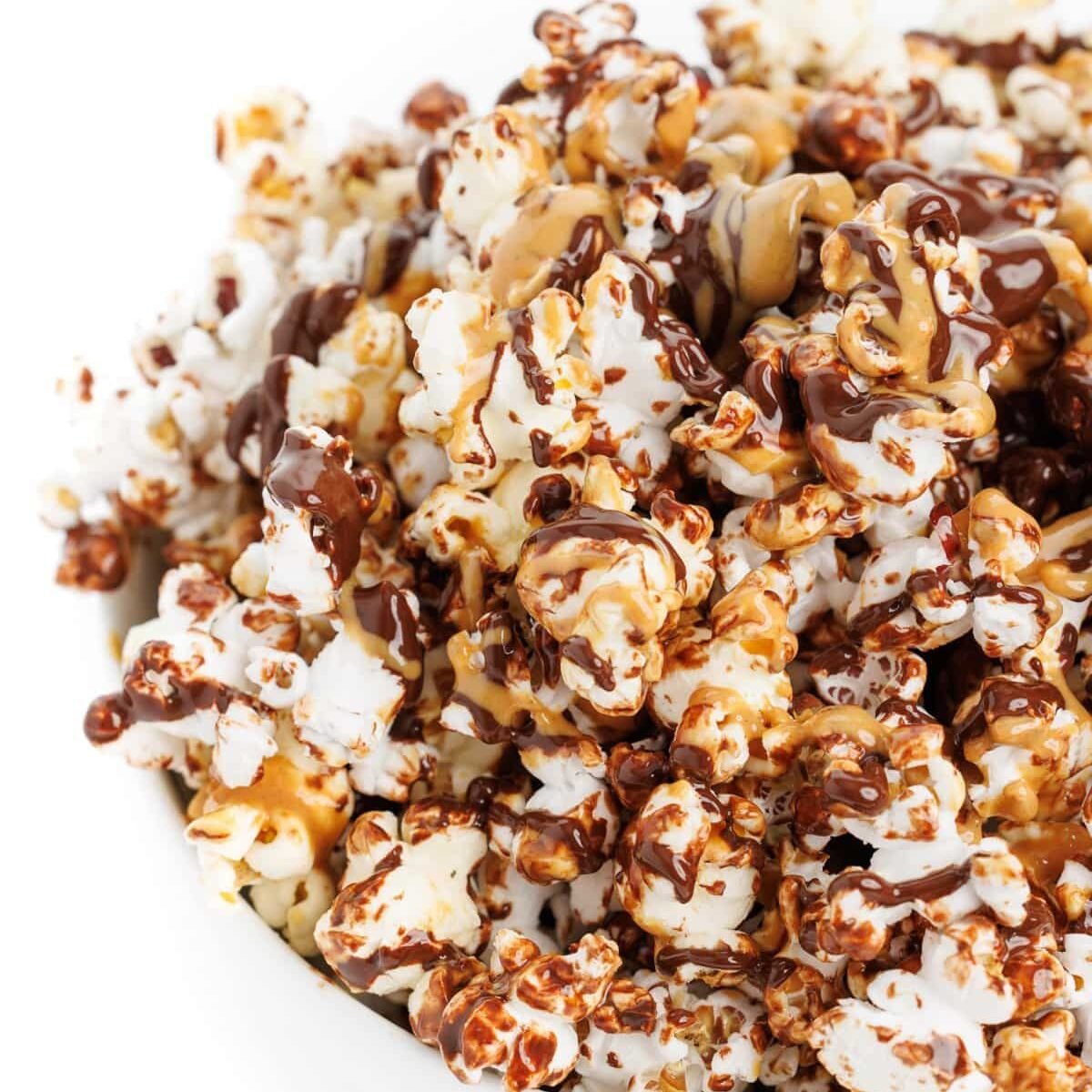 Chocolate Peanut Butter Popcorn