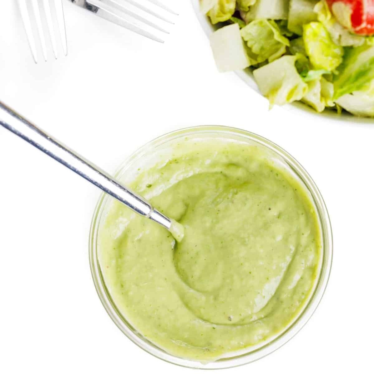 Avocado Green Goddess Dressing