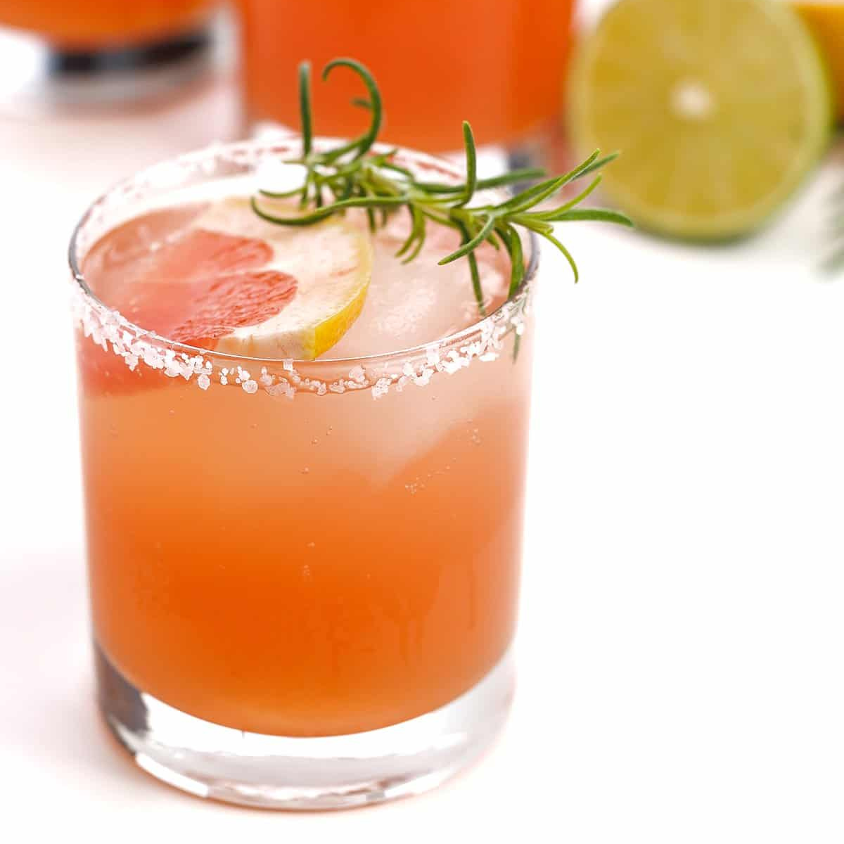 Rosemary and Gin Grapefruit Cocktail